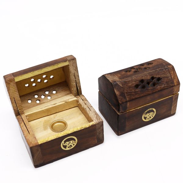 Petite Boite pour cones - bois de Manguier