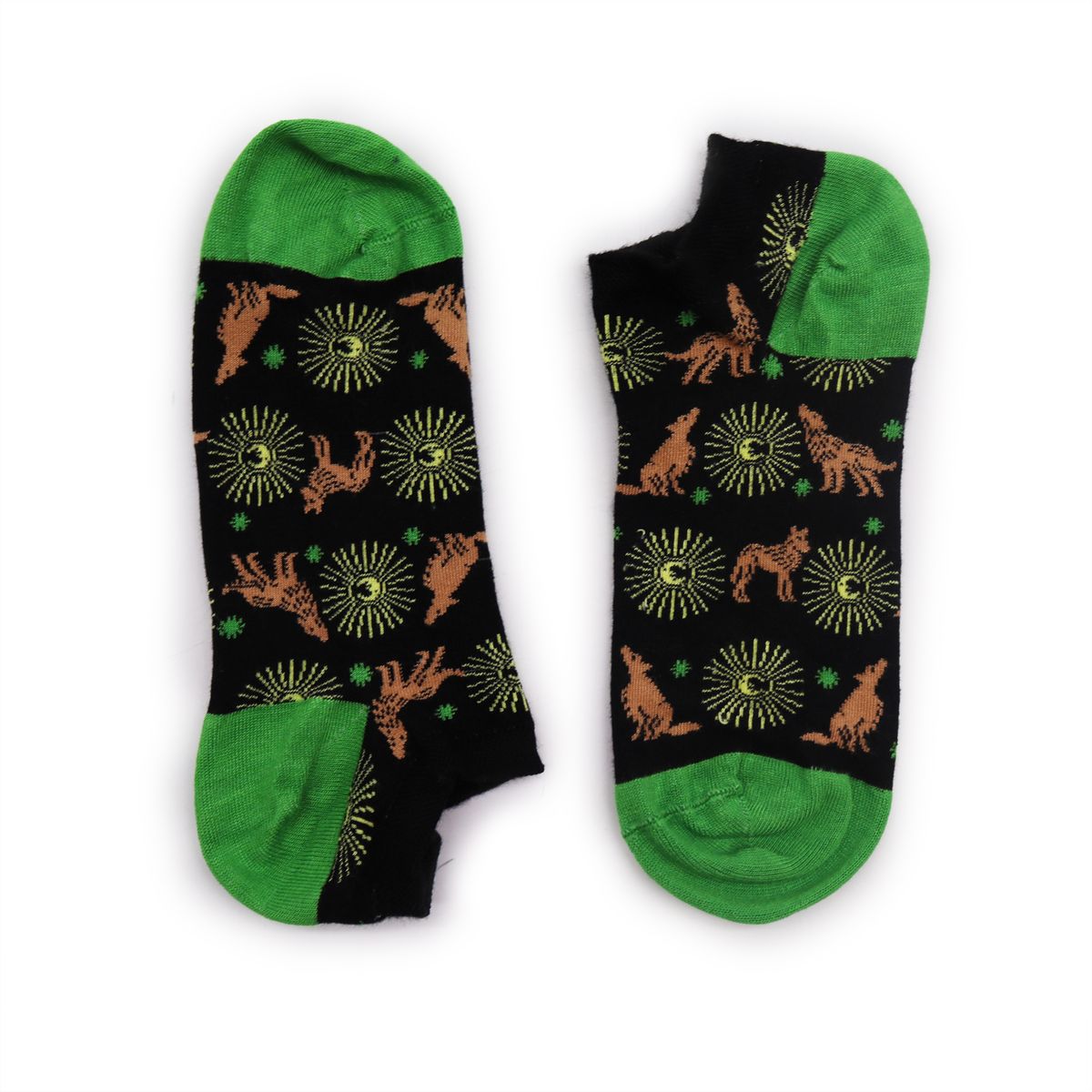 Meias curtas de bambu Hop Hare S/M (36-40) - Moonlight Wolfs