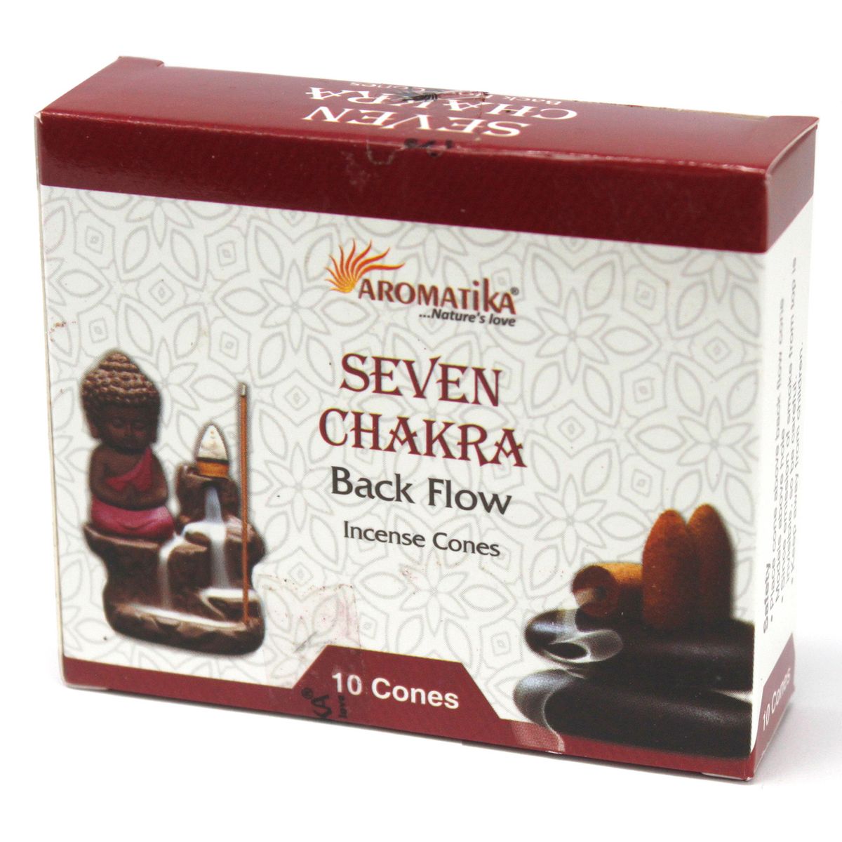 Conos de incenso Refluxo Aromatika - 7 Chakras