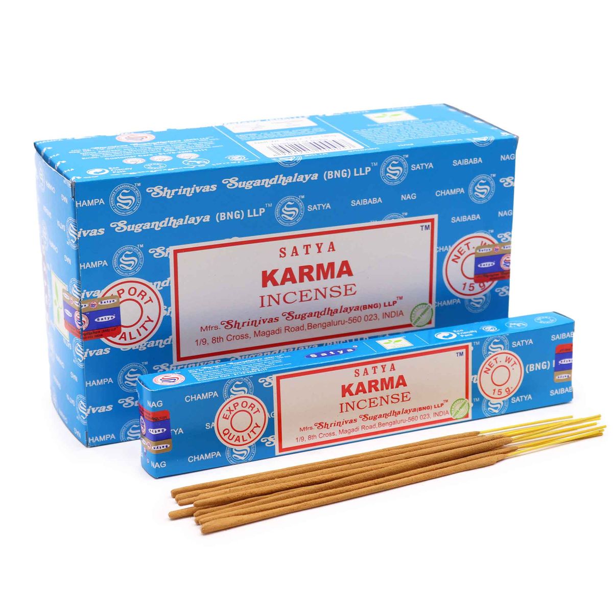 Varetas de incenso Satya 15 g - Karma