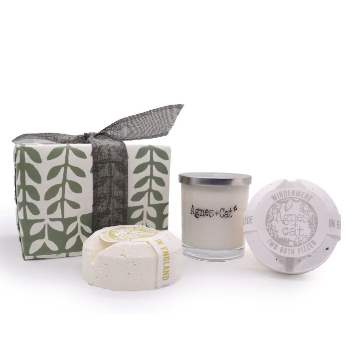 Gåvoset - Sammetsmåne (Ljus) + Windermere & Citrus (Badbomber)