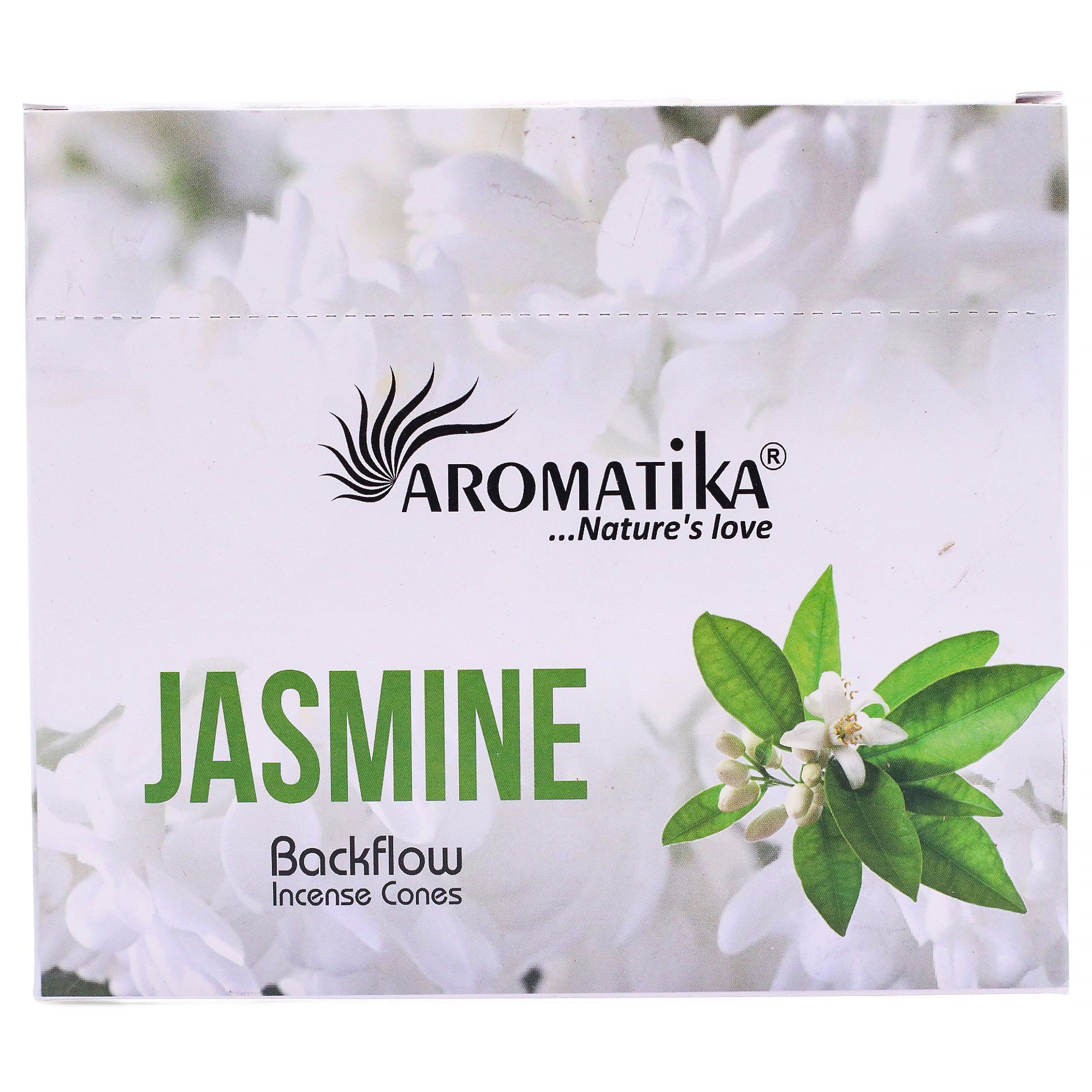 Aromatika Masala Tillbakaflöde Rökelsekoner - Jasmin