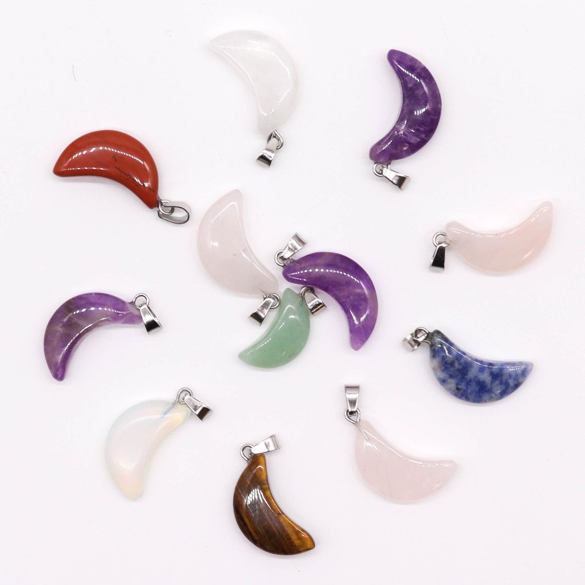 Pingentes Lua - 20x13 mm