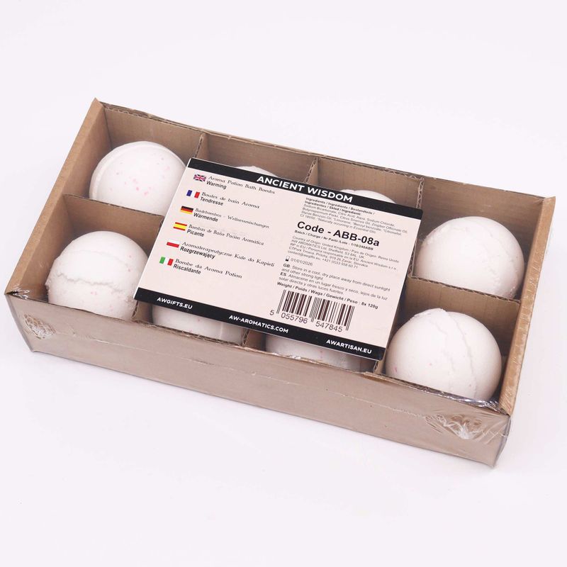 Boule de bain à potion chauffante