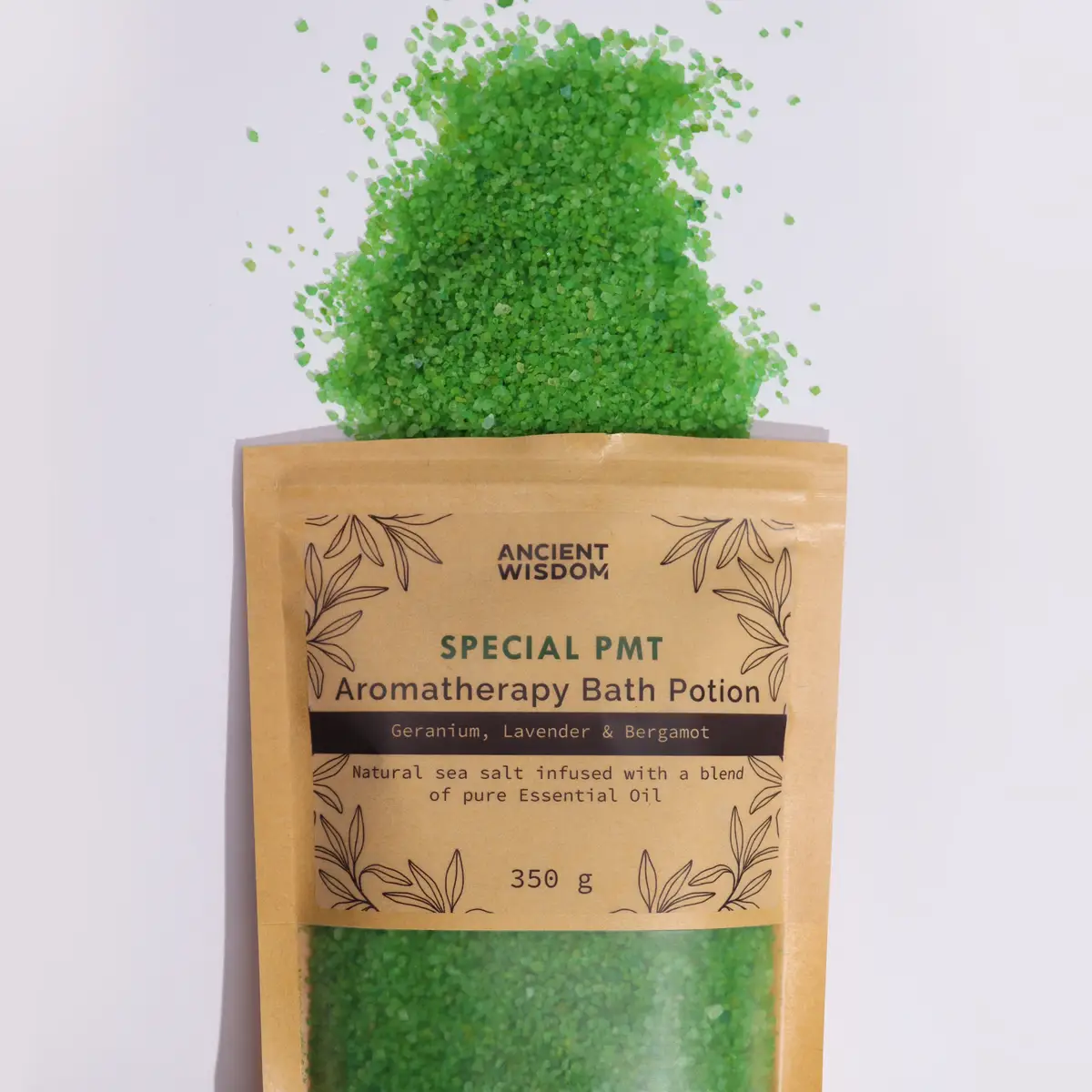 Aromatherapy Bath Potion in Kraft Bag 350g - PMT — Bath · GlowDuty apothecary