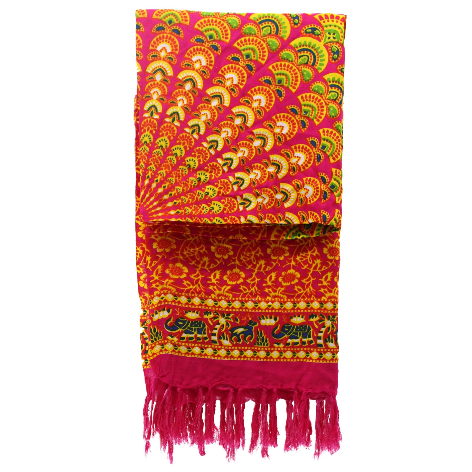 Mandala Sarongs - Robijnrood