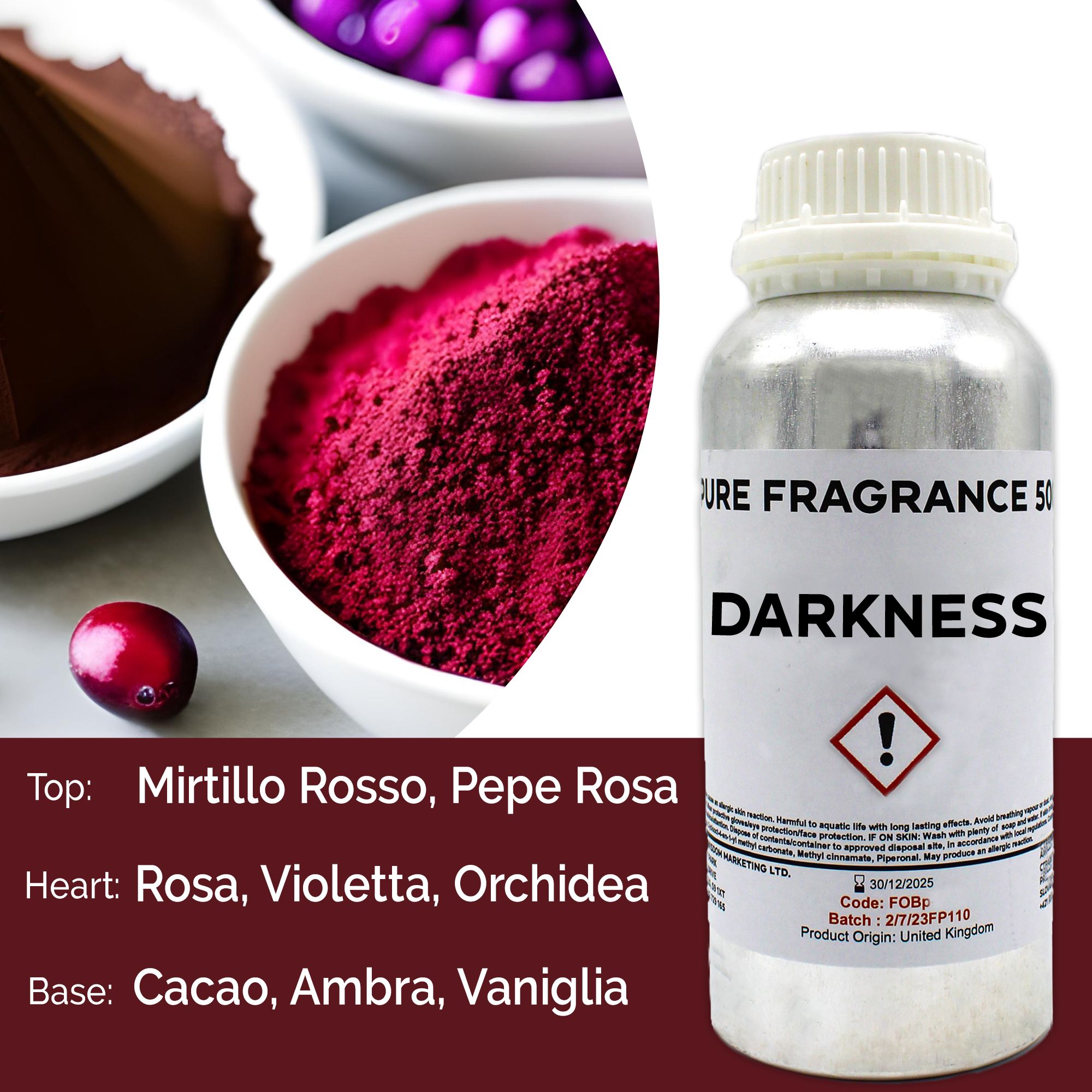 Fragranza Pura 500g - Oscurità