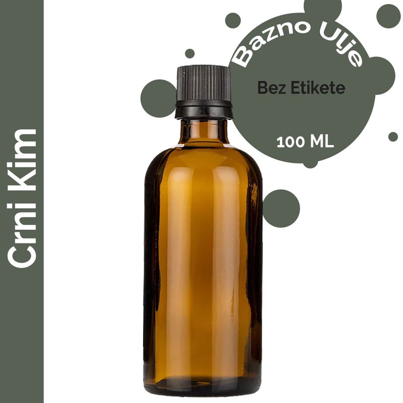 Fekete Kömény Bázisolaj- 100ml - Címke Nélkül