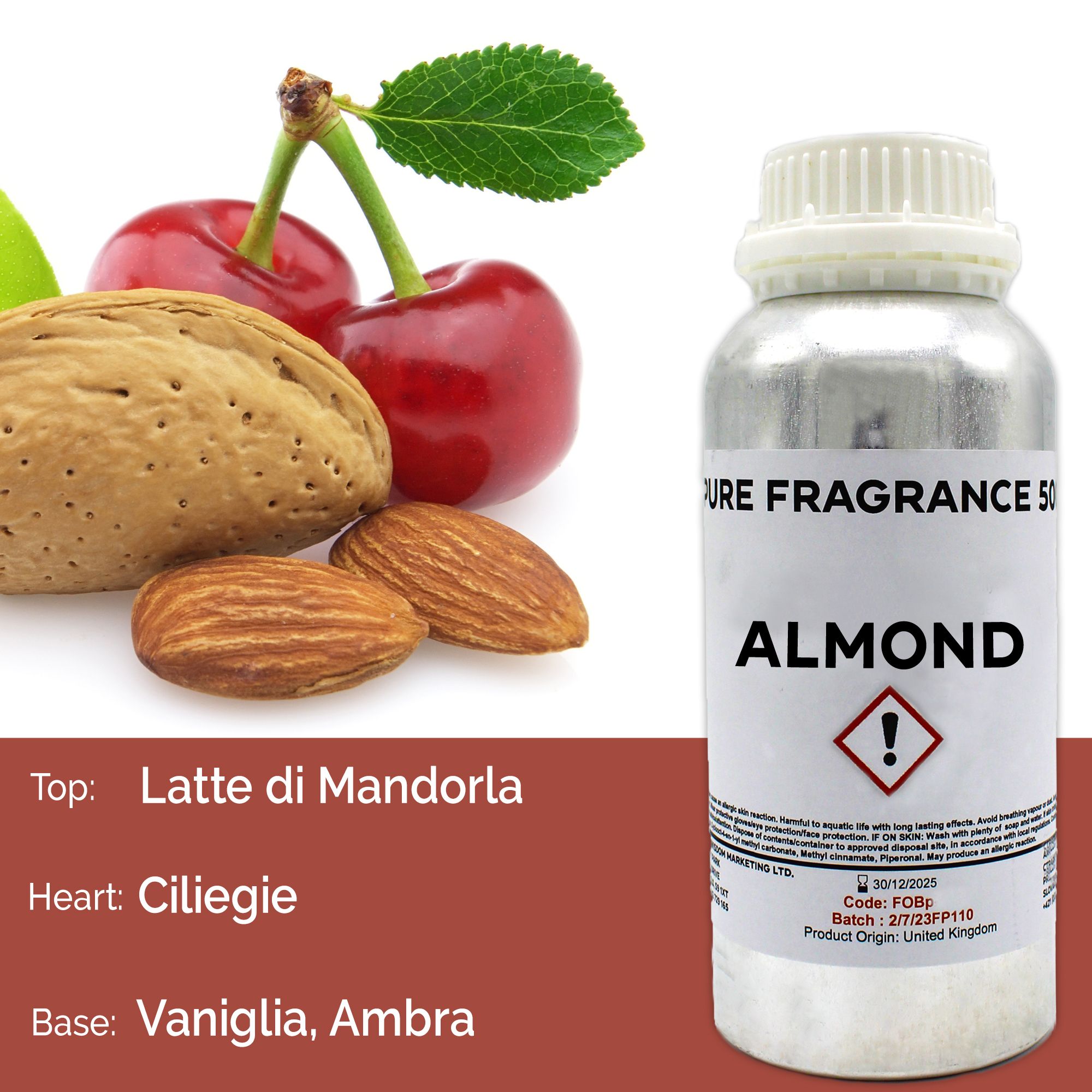 Fragranza Pura 500g - Mandorla