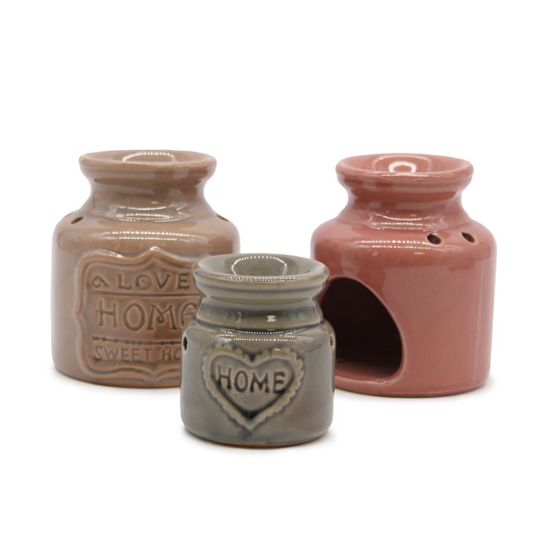 Lrg Home Oil Burner - Grey - Love Home Sweet Home