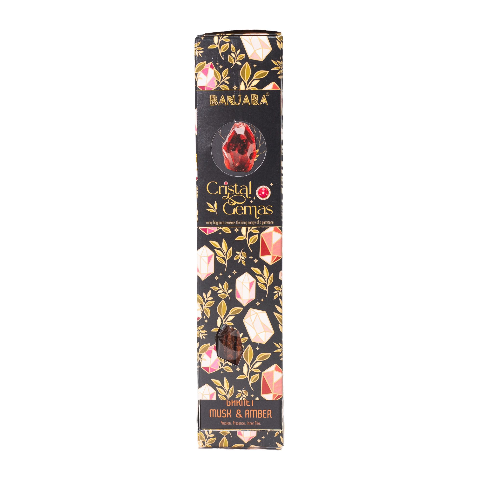 Banjara Cristal Gemas - Garnet Musk & Amber