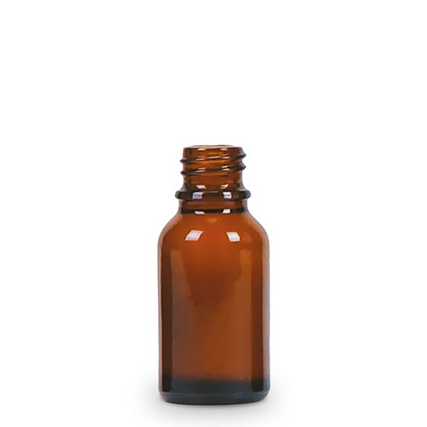 15 ml Jantarna Bočica s Kapaljkom