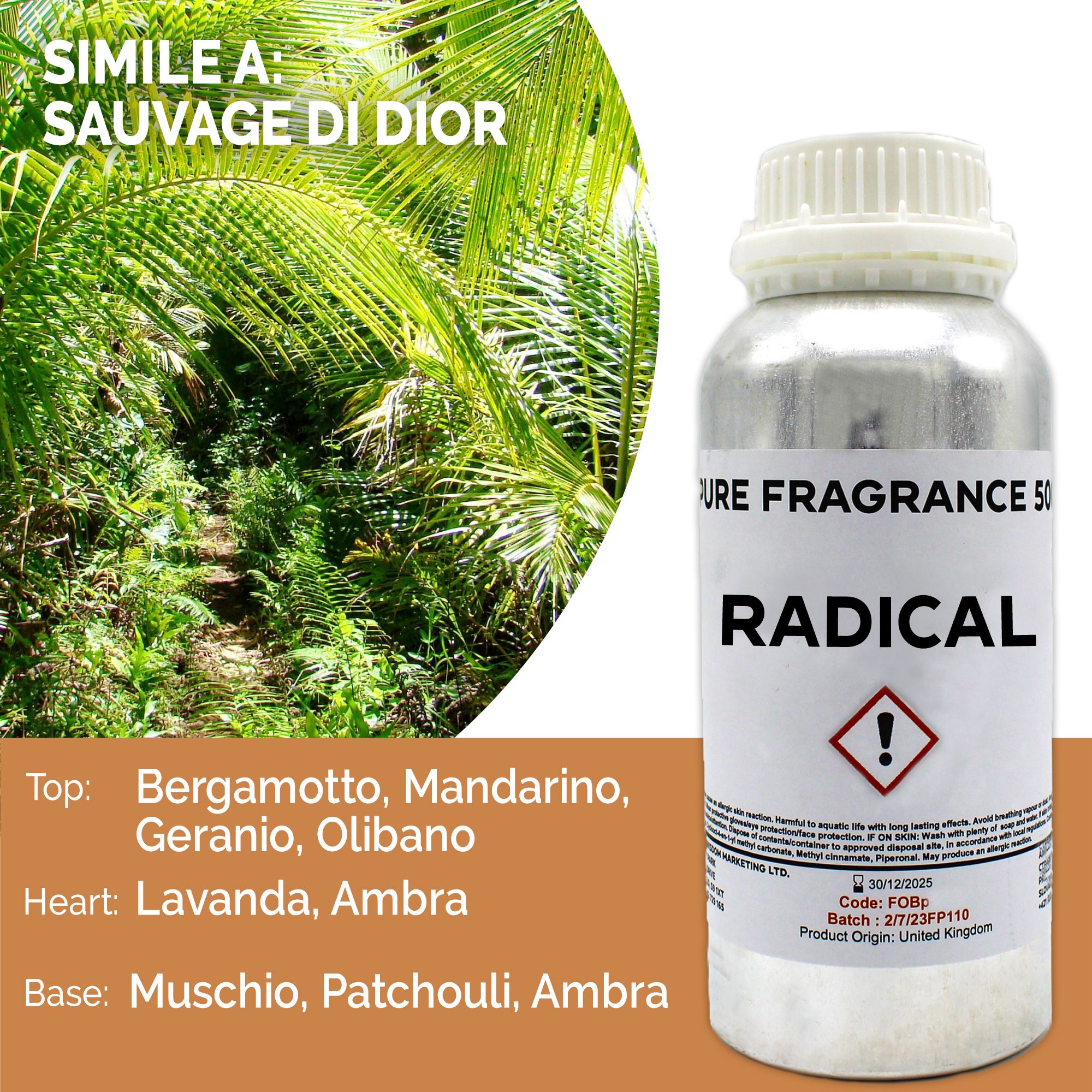 Fragranza Pura 500g - Radicale