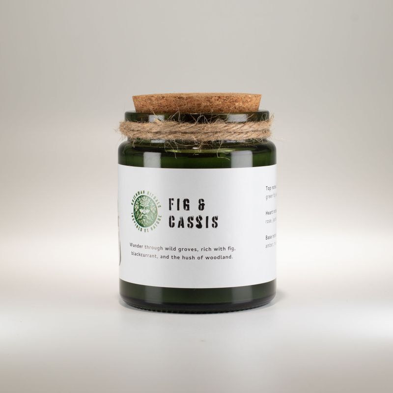 Woodwick Soy Candle - Crushed Fig & Casis