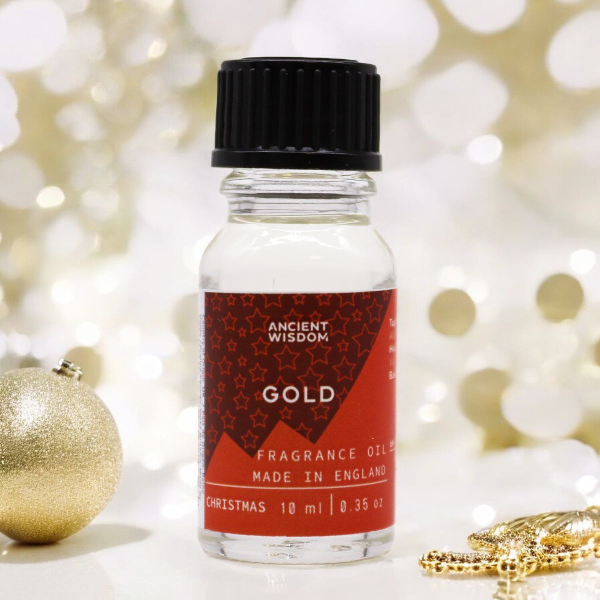 Óleos perfumados 10 ml - Ouro (Natal)