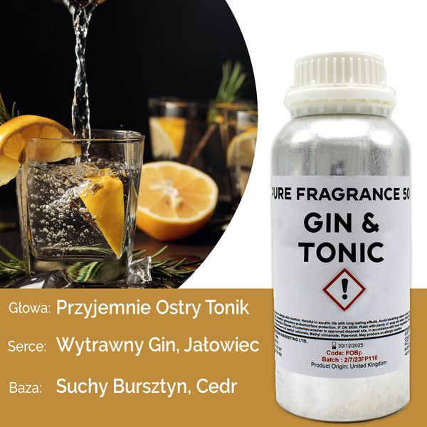 Olejek Zapachowy Czysty 500 ml - Gin z Tonikiem