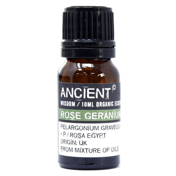 Óleo Essencial Orgânico 10ml - Gerânio rosa