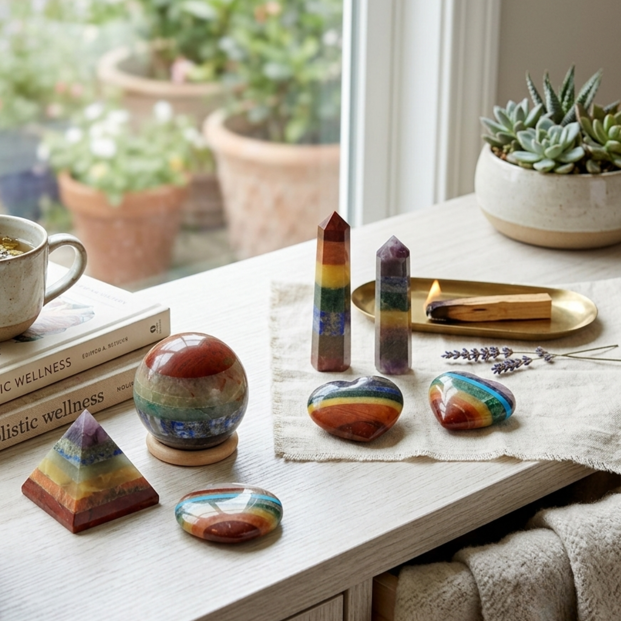 Bonded Chakra Stones