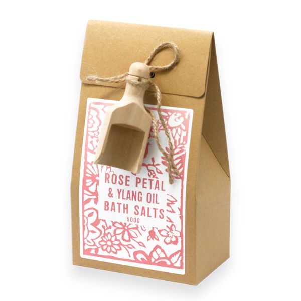 Pack of 500g Bath Salt - Ylang and Rose Himalayan
