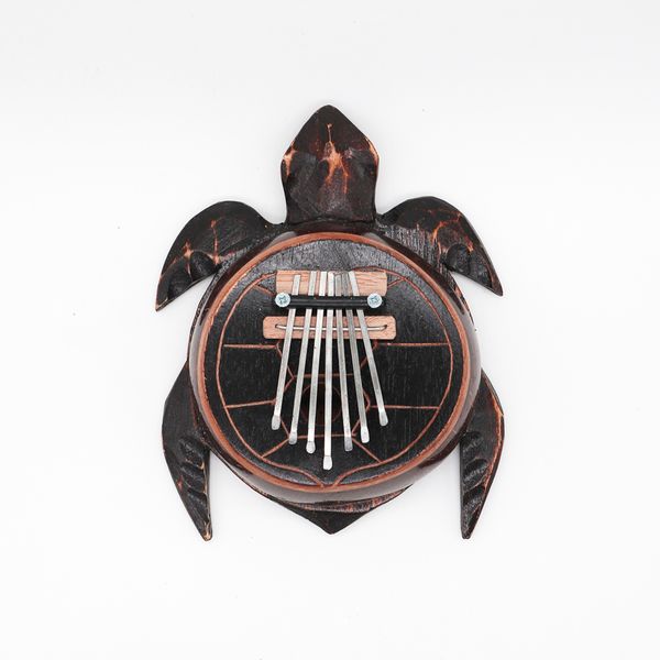 Kalimba Tortue Antique Noix de Coco