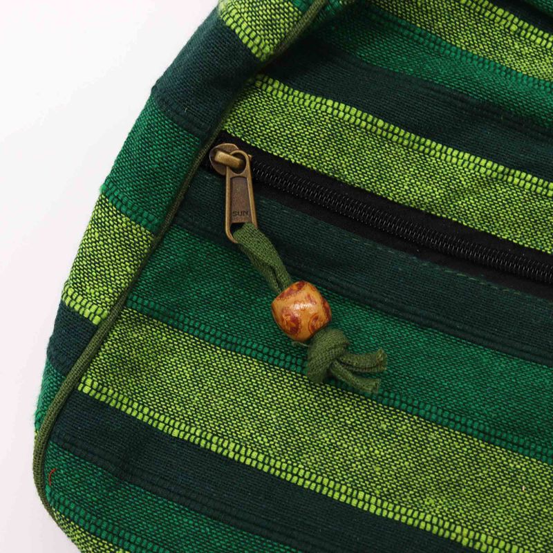 Sac à bandoulière Népal Lrg (sangle réglable) - Vert forêt