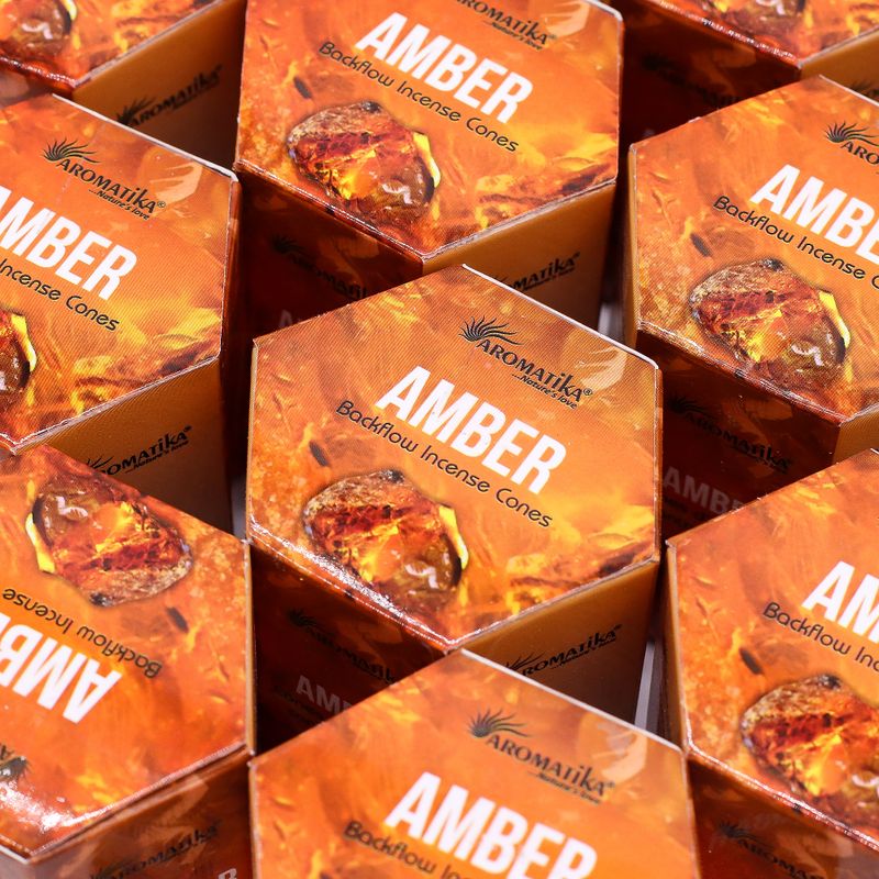 Paket od 10 Masala Mirisnih Čunjića - Jantar