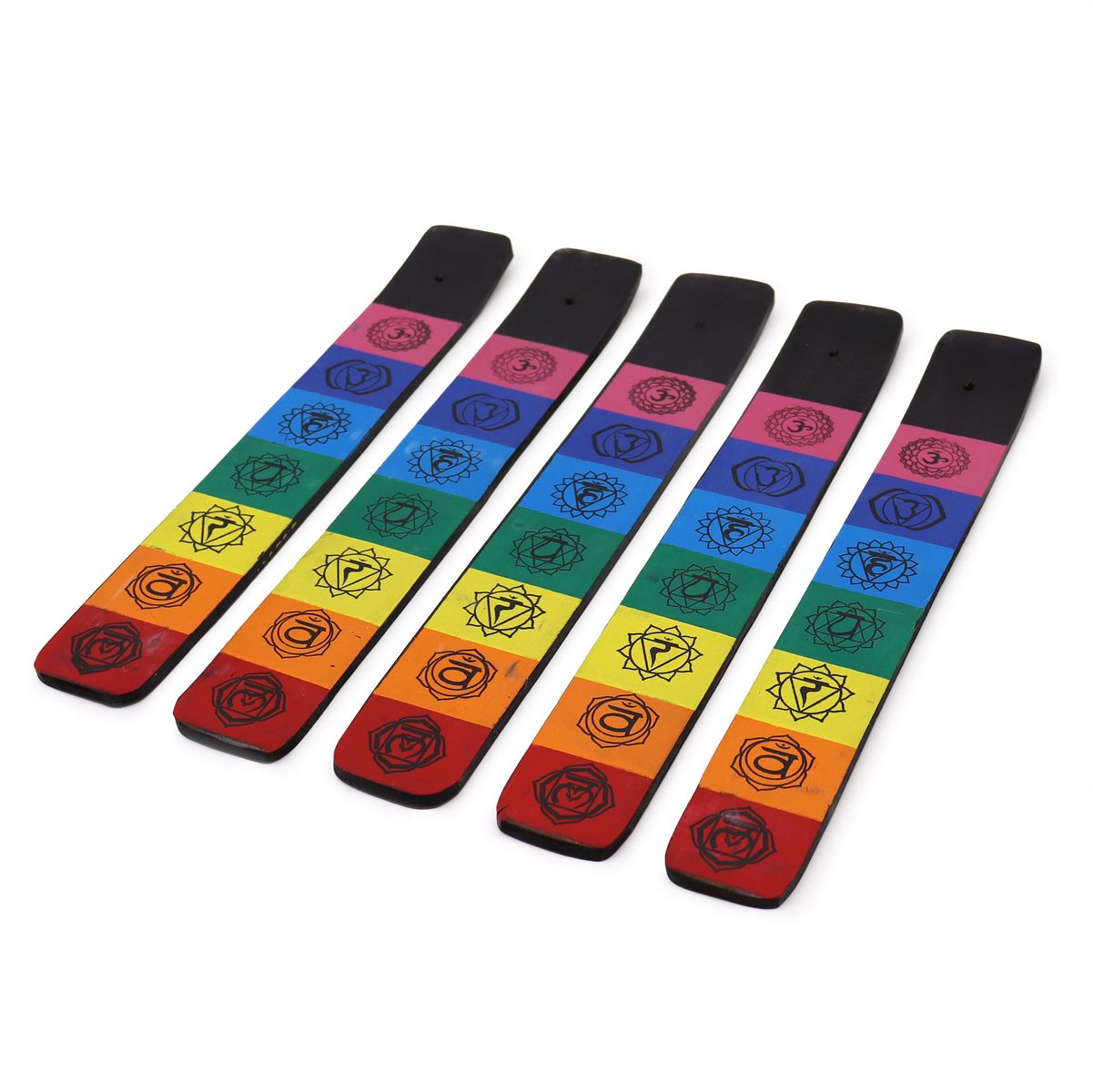 Suporte para incenso - 7 chakras
