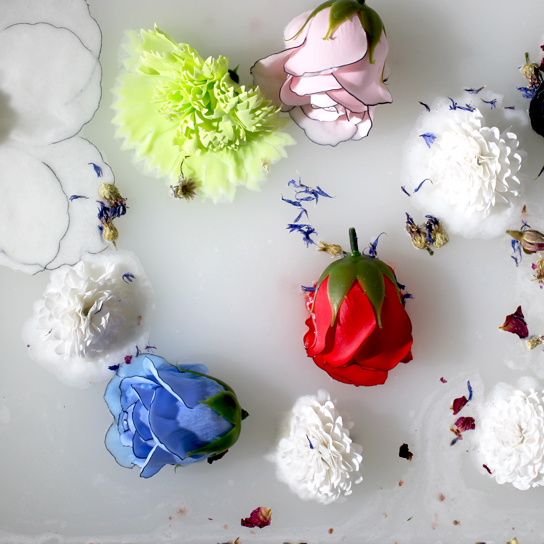 Ambachtelijke Zeep Bloemen