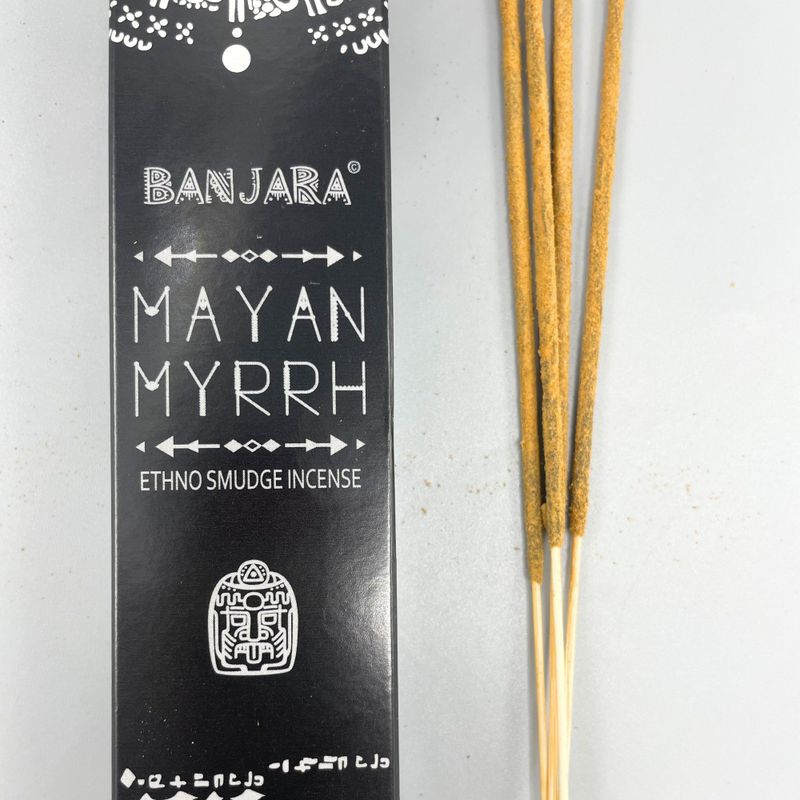 Encens de Fumigation Tribal Banjara - Myrrhe Maya