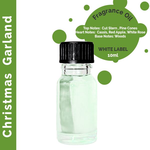 Christmas Garland Fragrance Oil 10ml - White Label