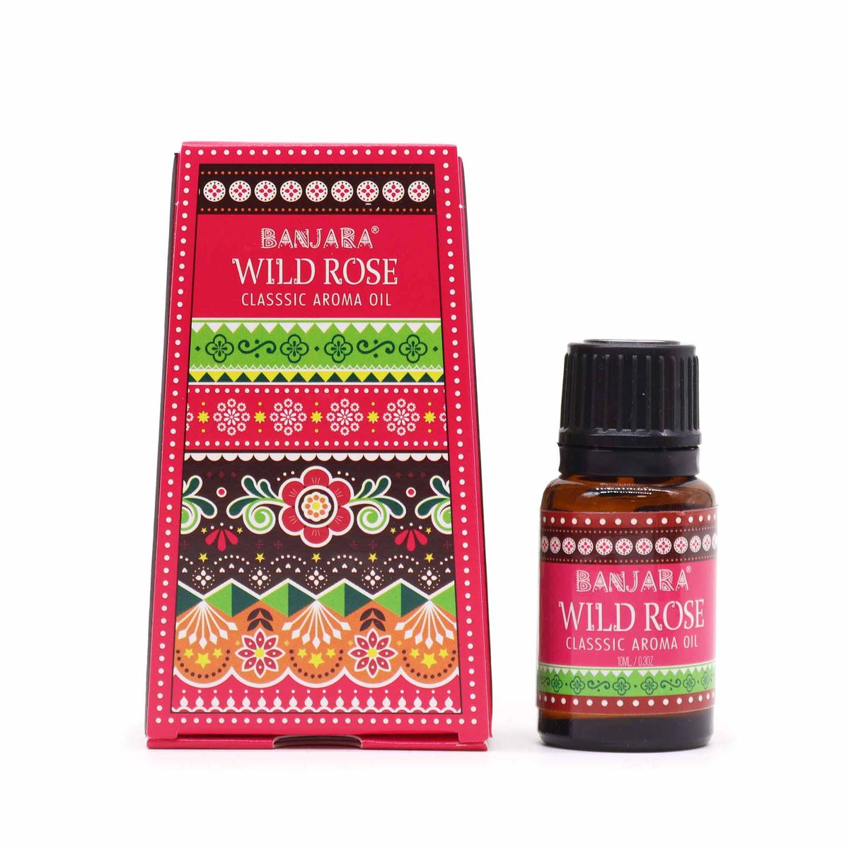 Óleo perfumado da Índia Banjara 10 ml - Rosa silvestre