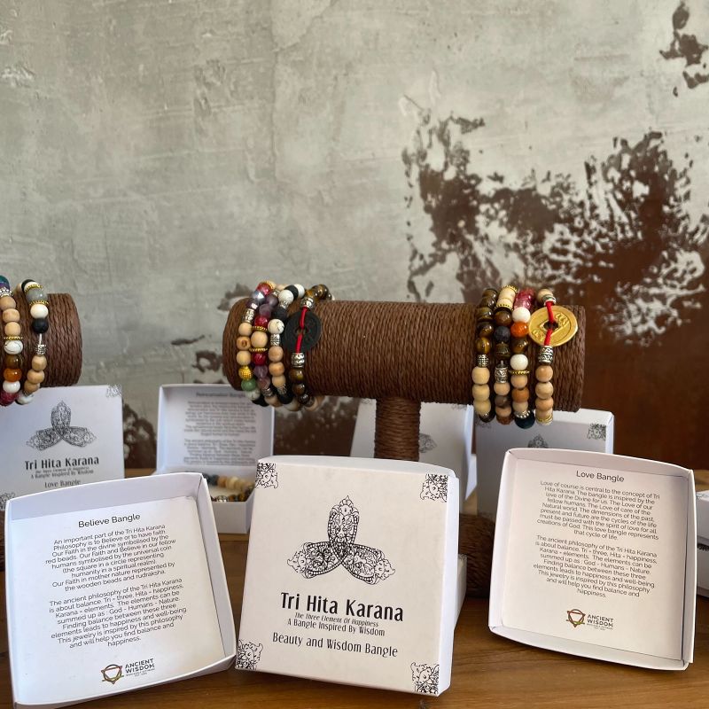 Pack de Démarrage : 25x Bracelets Tri Hita Karana