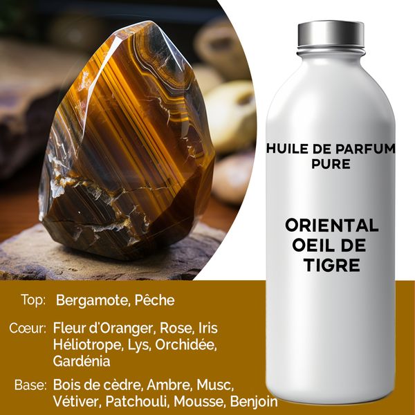 Huile de Parfum Pure 500ml - Oeil de Tigre Oriental