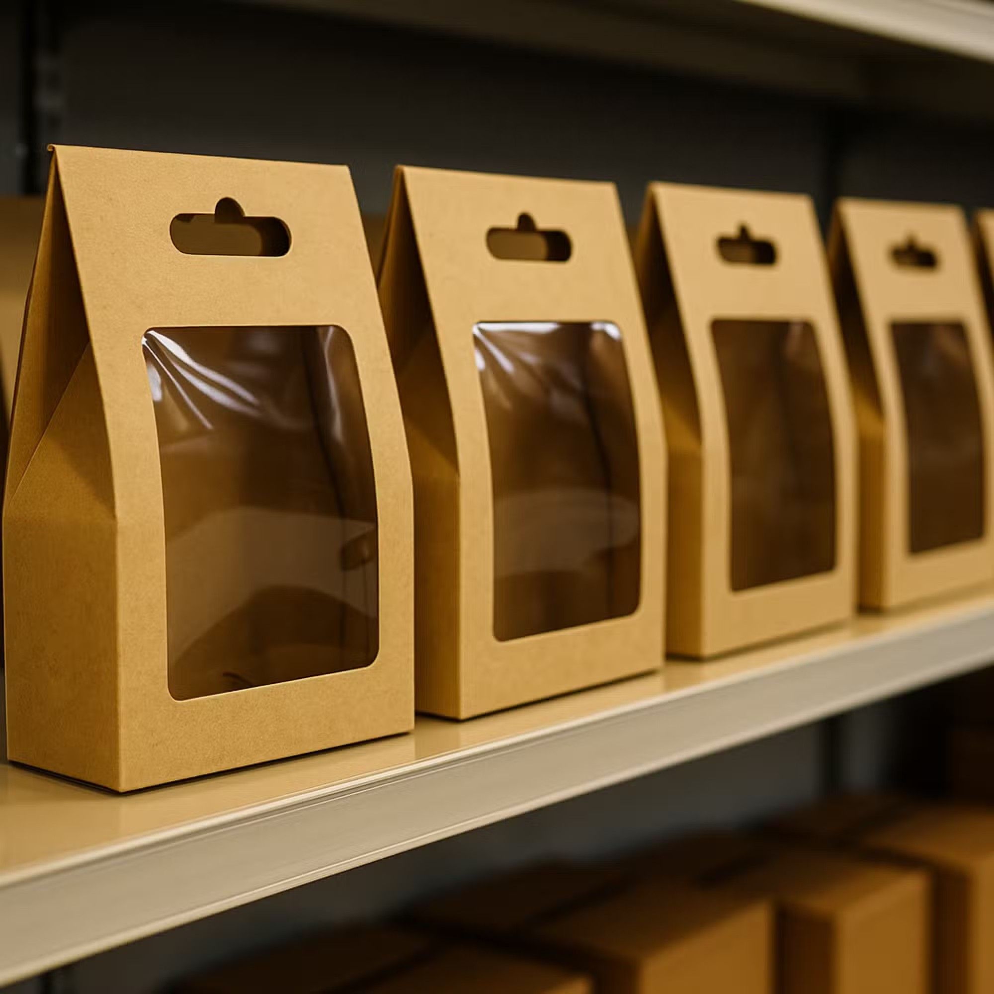 Presentpåsar med Fönster