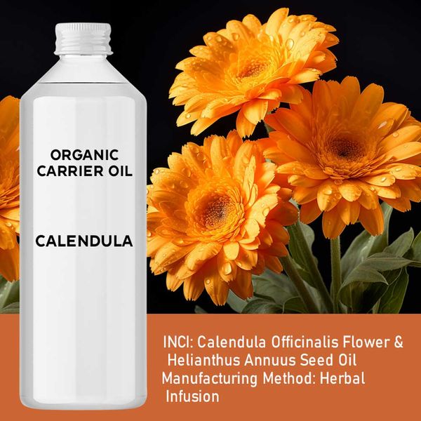 Organic Calendula Oil 1 Litre