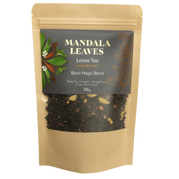 Chá Preto Mandala Leaves Pakistani Supremo 50g