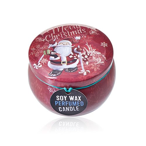 Art Tin Candles - Винтидж Коледа - Портокал с подправки