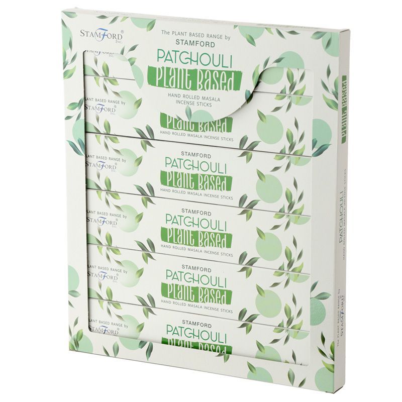 Pack de 6 Bâtonnets d'Encens Masala Végétal - Patchouli