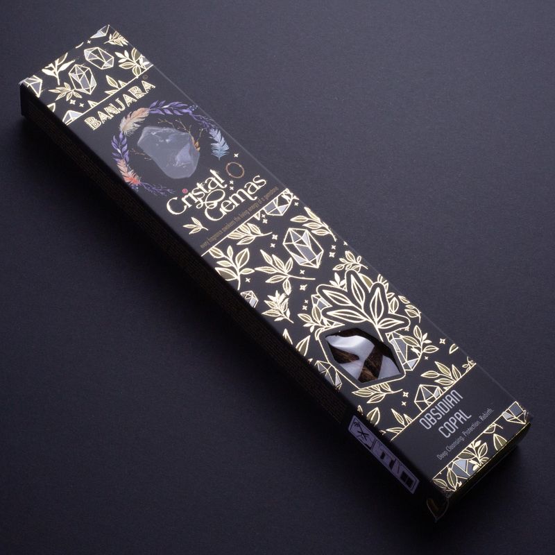 Banjara Cristal Gemas - Obsidian Copal