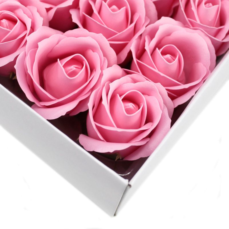 Roses de Savon  pour Bouquet- Medium/Rose