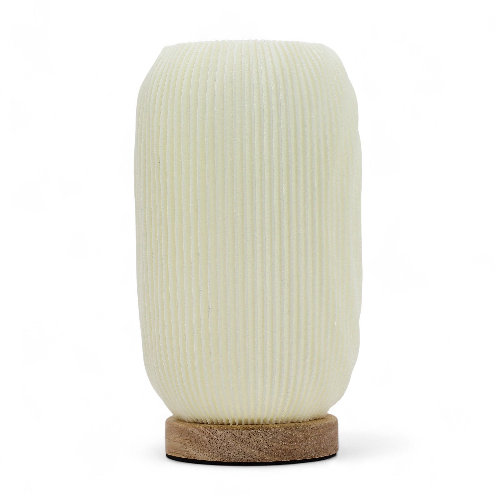 Modern Twisted Ribbed Lamp - USB Powered - 3 Brightness Settings