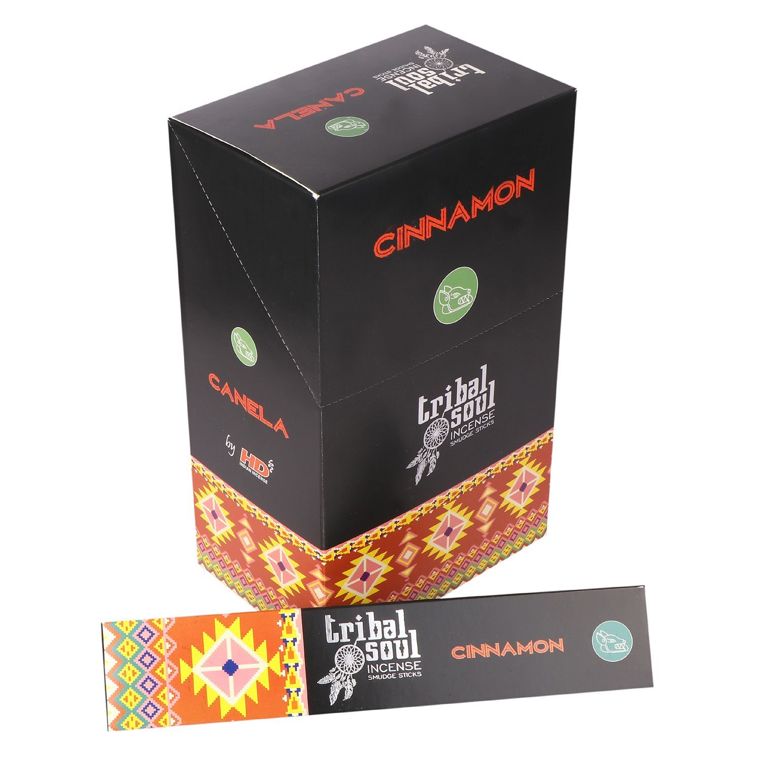 Cinnamon Incense Sticks - Authentic Warm & Spicy Fragrance - Long-Lasting, High-Quality Natural Blend