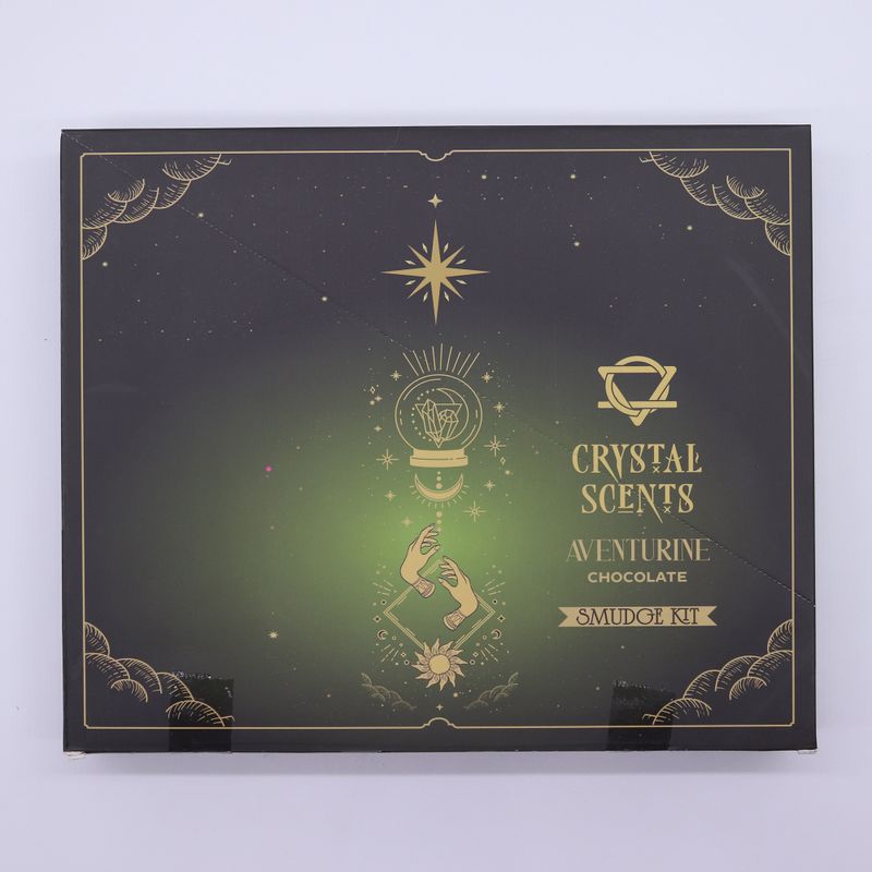 Encens & Cristaux Aventurine - Coffret Chocolat