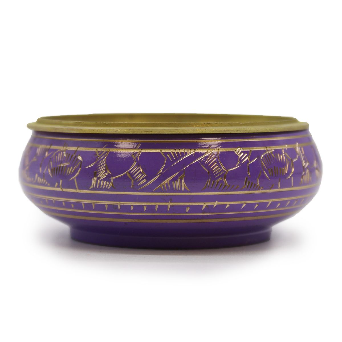 Taça de incenso de carvão Chakra – Coroa