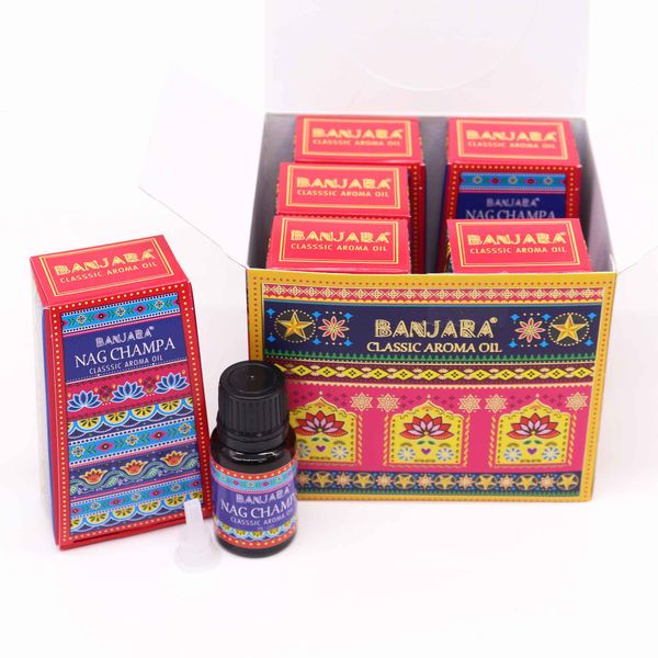 Індійська Ароматична Олія Banjara 10 мл - Nag Champa