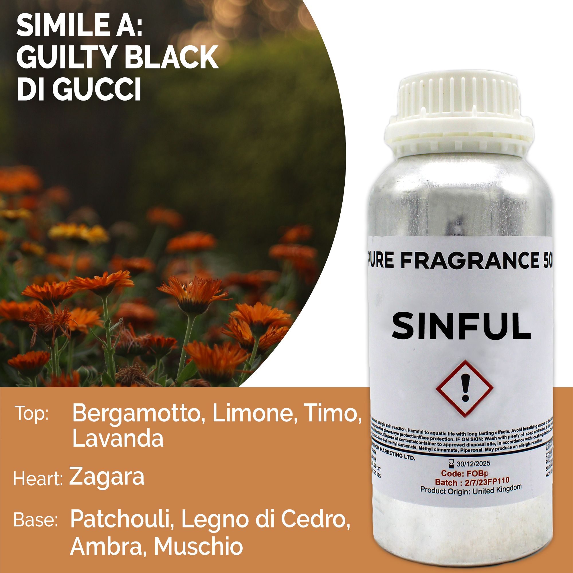 Fragranza Pura 500g - Peccato