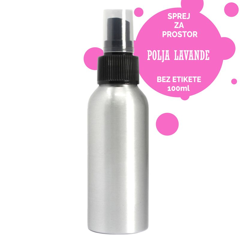 Pokojový Sprej bez Etikety 100ml - Levandulová Pole