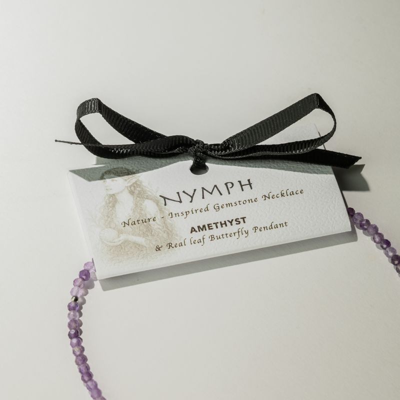 Nymph Spirit Gemstone Necklace Set - Full Moon