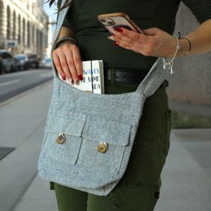 Bolsos de dos Bolsillos Tonos Naturales