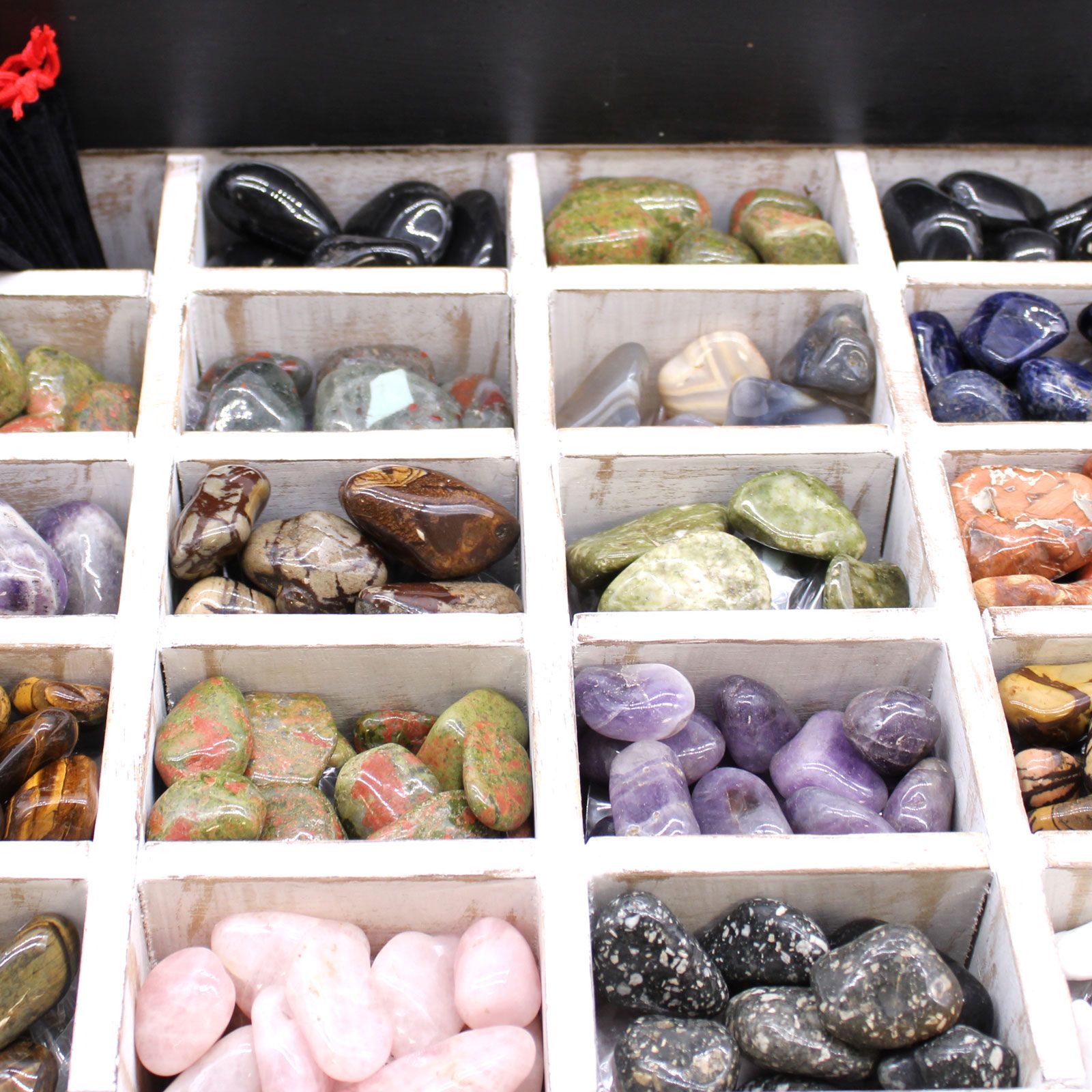 Srednji afrički polirani kamenčići - početni set